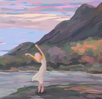 Morgen i Vesterålen (lerret)