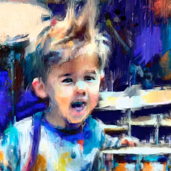 Happy Drummer