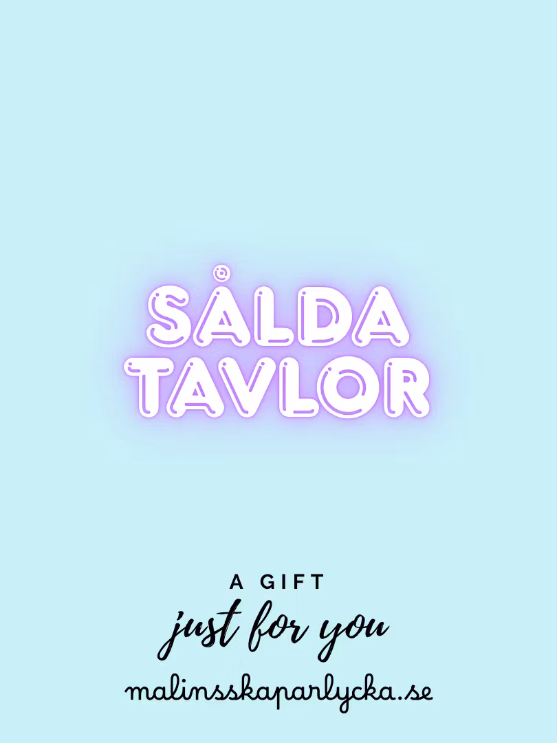 Såld tavlor - Malinsskaparlycka