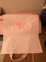 Diskhandduk med vinyltryck