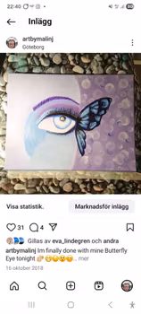 Butterfly Eye SÅLD