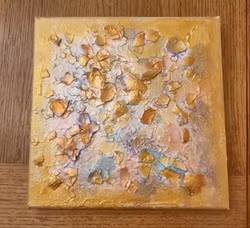 När allt faller isär 20x20cm SÅLD