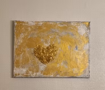 Heart of Gold 40x30cm