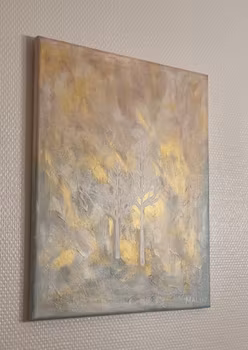Tillsammans, sida vid sida 30x40 cm