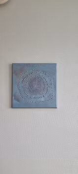 När cirklar bär ett universum 20x20 cm