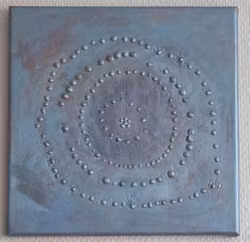 När cirklar bär ett universum 20x20 cm