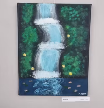 Waterfall 27x35 cm