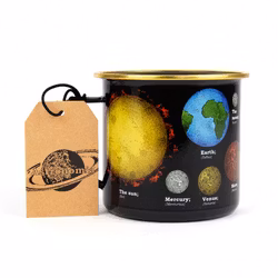Emaljmugg Solsystem