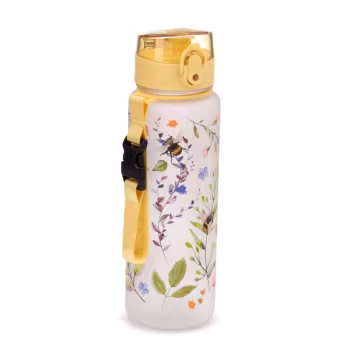 Flaska Pop-Top Bin & Blommor