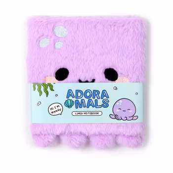 Fluffig Anteckningsbok Bläckfisk