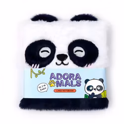 Fluffig Anteckningsbok Panda