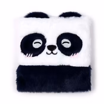 Fluffig Anteckningsbok Panda