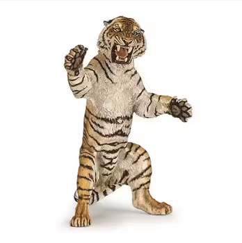 Stående Rytande Tiger