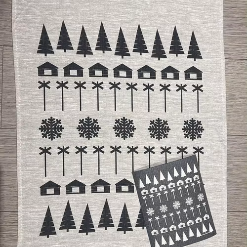 FJÄLLNÄRA kökshandduk + disktrasa till PREMIÄRPRIS!