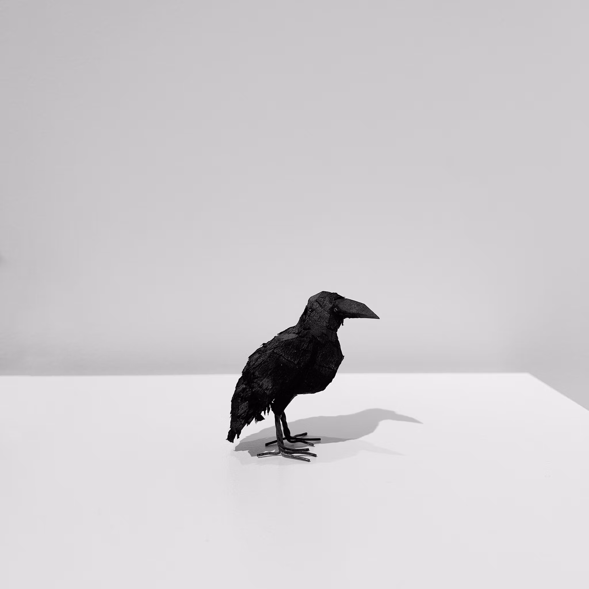 Liten Korp i svart trä