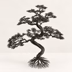 Bonsai i järntråd - pris från: