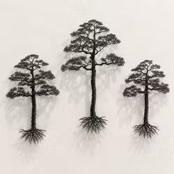Tall i järntråd - vägghängd. Pris från: