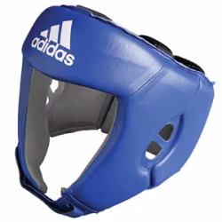 Adidas kamphjelm - blå - svært god passform.