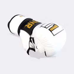 MMA sparringshanske - Hvit/Gull