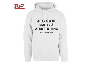 Jeg skal slutte og utsette ting