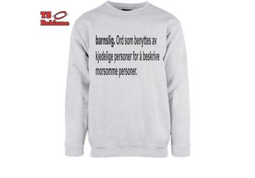 Barnslig Genser