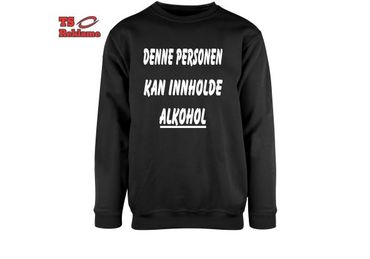Denne personen kan innholde alkohol Genser