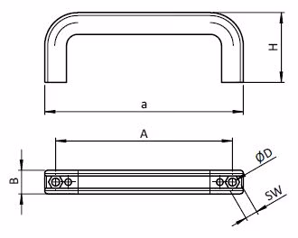 Handtag PA 120