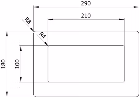 Floor Window 1/3 DIN A4