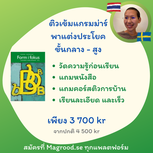 4A. เตรียมจบ Sfi และเรียนต่อขั้นสูง