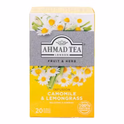 Ahmad Tea Camomile & Lemongrass Infusion 20 poser