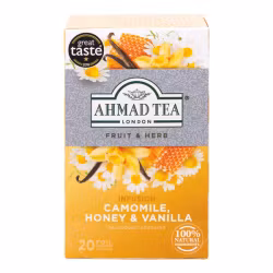 Ahmad Tea Camomile, Honey & Vanilla Infusion 20 poser