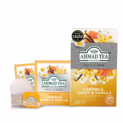 Ahmad Tea Camomile, Honey & Vanilla Infusion 20 poser