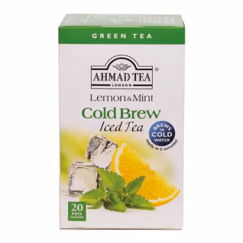 Te 20 pk Leom & Mint Cold Brew Iced Tea