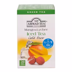 Ahmad Tea Mango & Lychee Cold Brew Iced Green Tea 20 poser