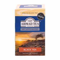 Ahmad Tea Decaffeinated Black Tea 20 poser