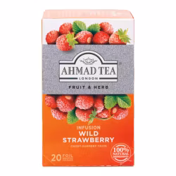 Ahmad Tea Wild Strawberry Infusion 20 poser