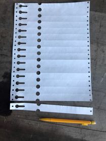 Hängetiketter, 16 st