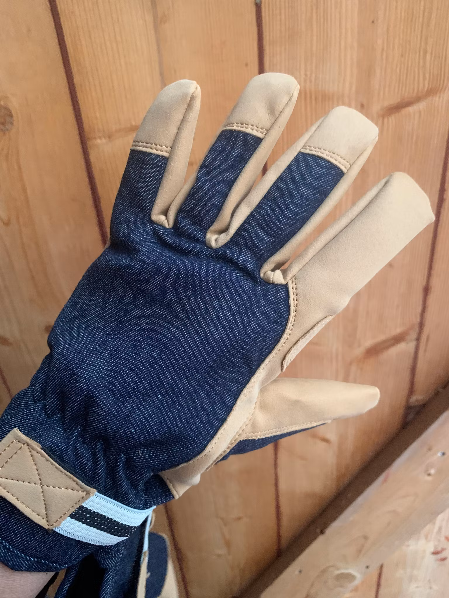 Den lite lyxigare arbetshandsken, Hestra PRO (Duratan Flex Denim)