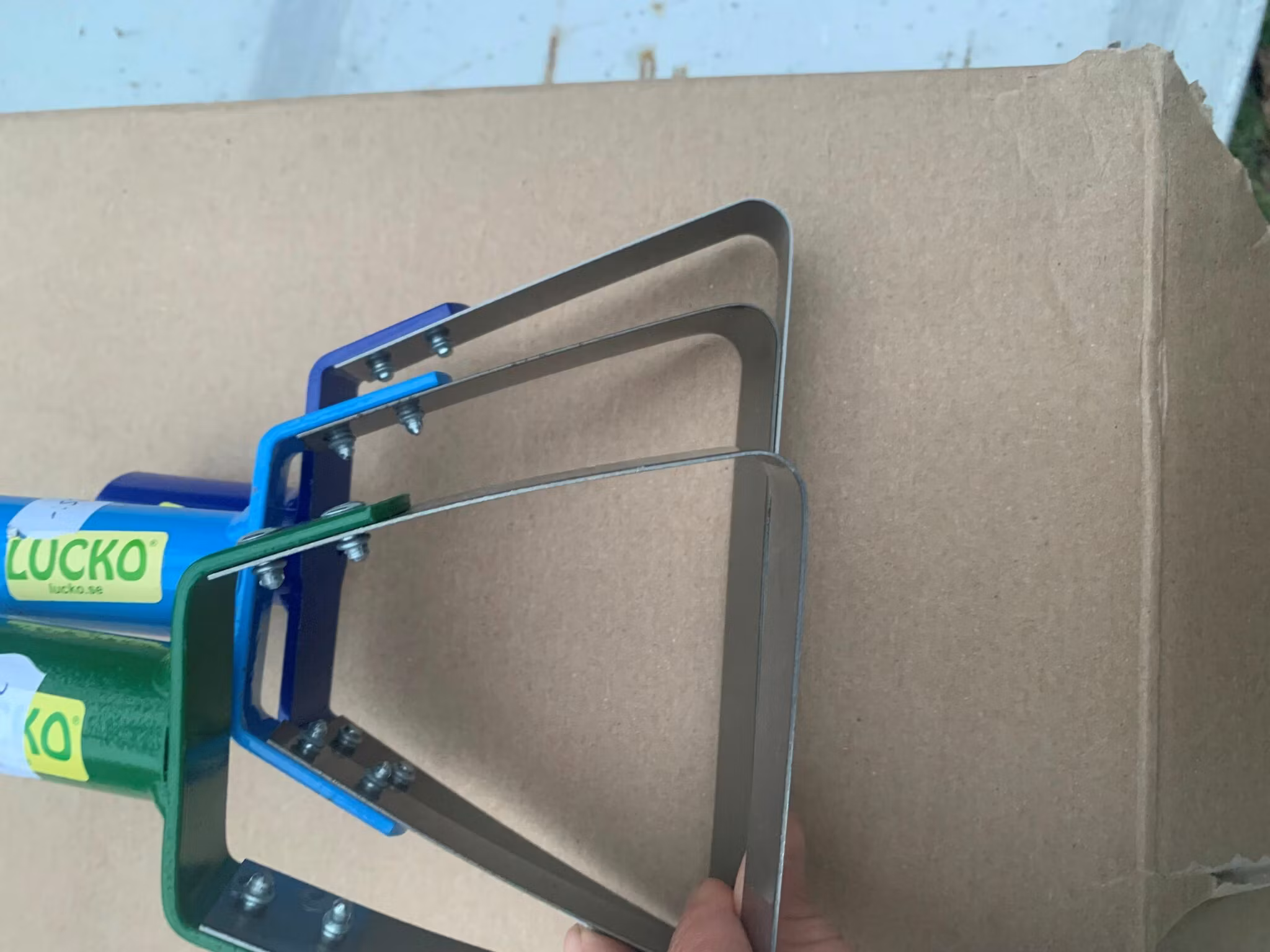 Storleksjäömföresle statiska hackor SVEAredskap