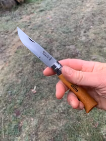 Opinel No 7, hopfällbar fickkniv