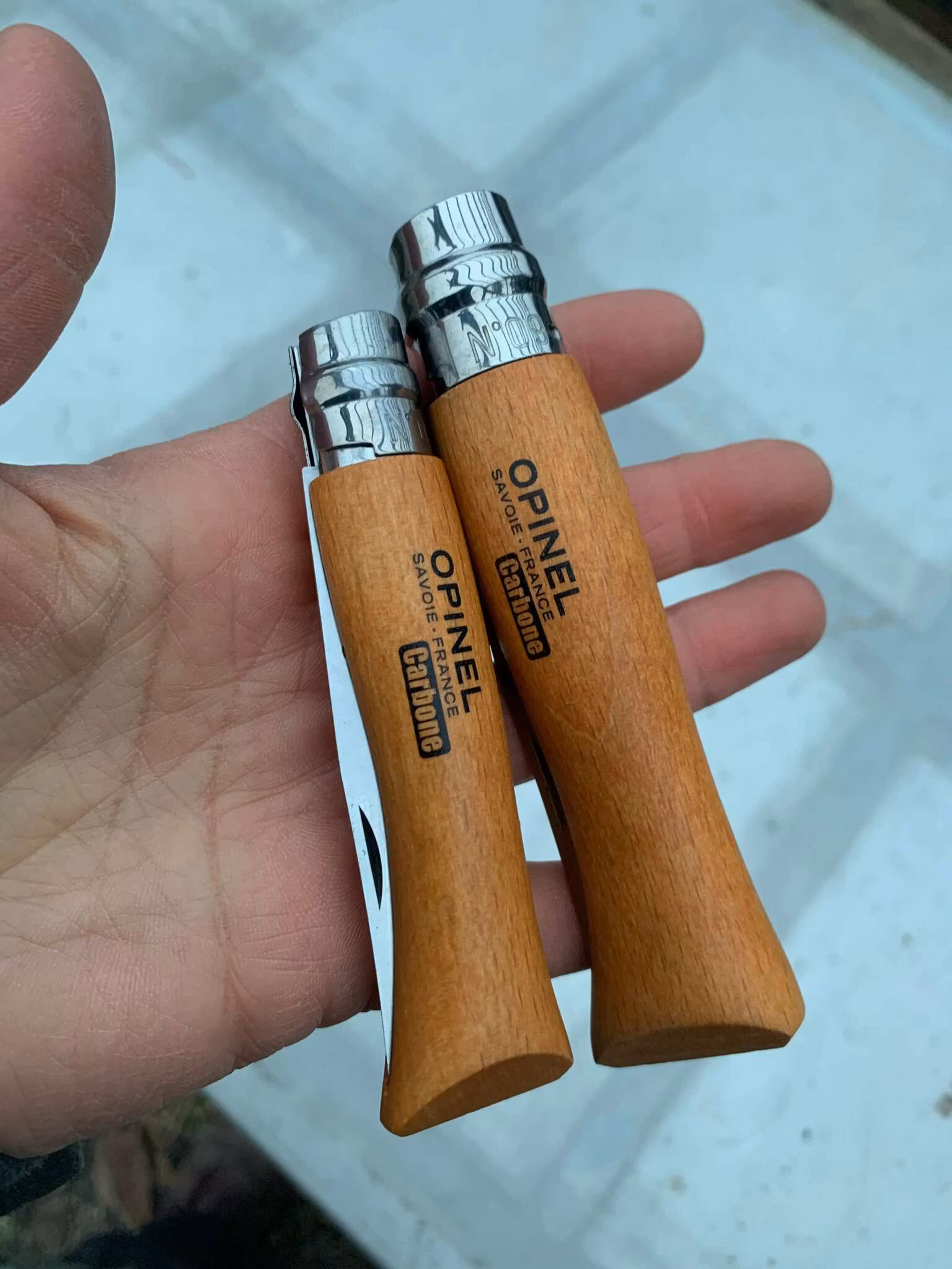 Opinel Nr. 9, större fickkniv