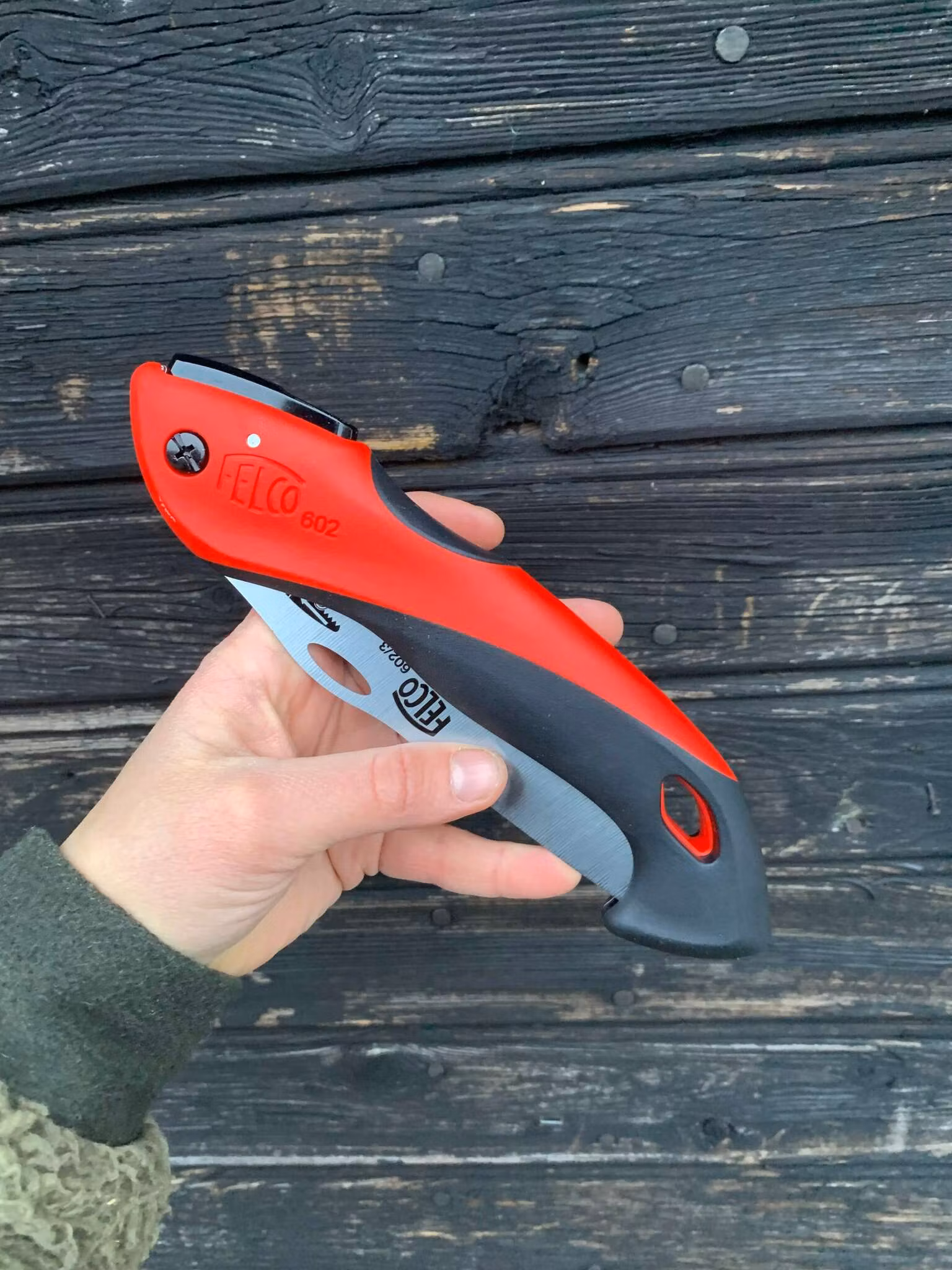 Hopfällbar grensåg, FELCO 602