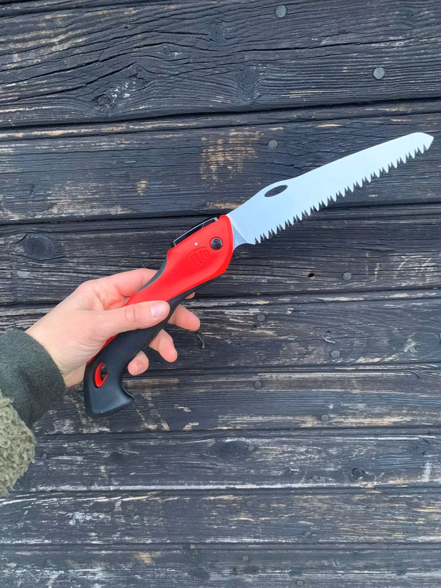 Hopfällbar grensåg, FELCO 602