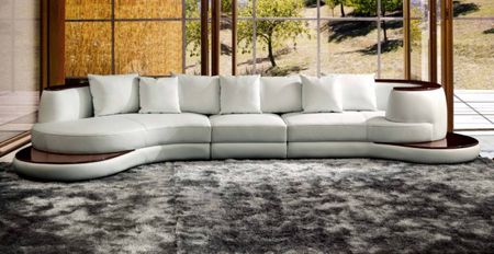 Slim L-Sofa med Sjeselong