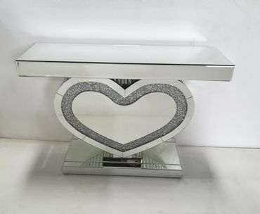 Hjerteformet-Diamant Konsollbord