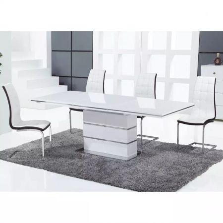 Milano forlengningsbart Spisebord 220cm x 90cm