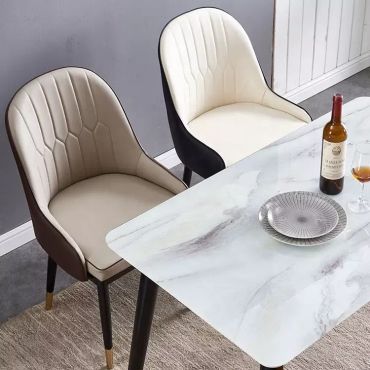 Kyle Spisestol Beige/brun