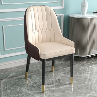 Kyle Spisestol Beige/brun