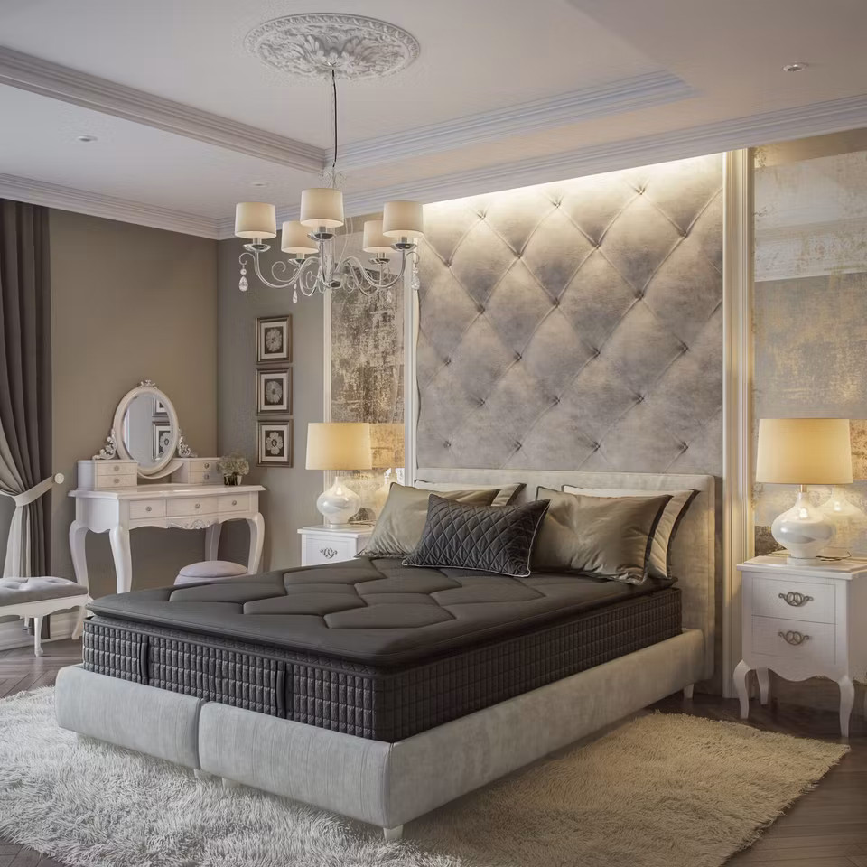 DreamLux - 7 Soners Memoryfoam Hybrid Madrass - 180 / H33CM