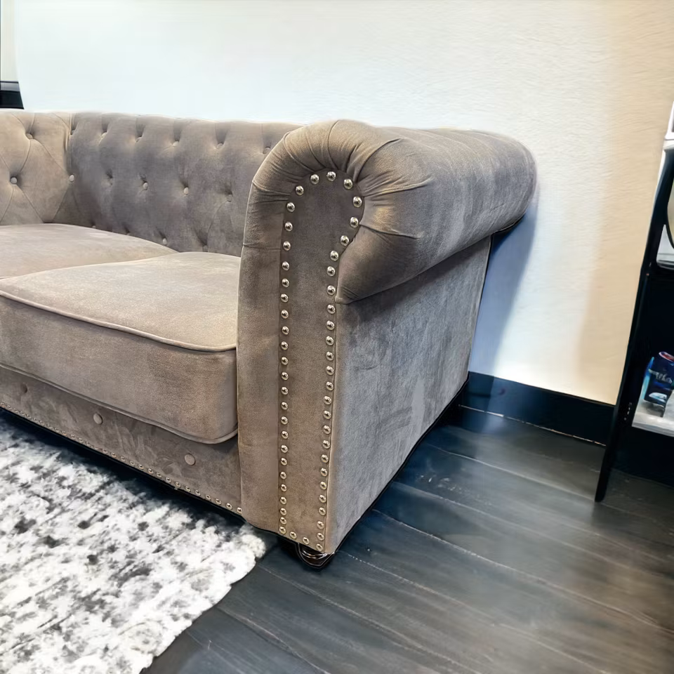Chesterfield Velvet Sofagruppe 3+2+1